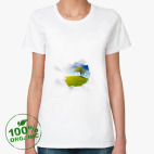 Женская футболка органик