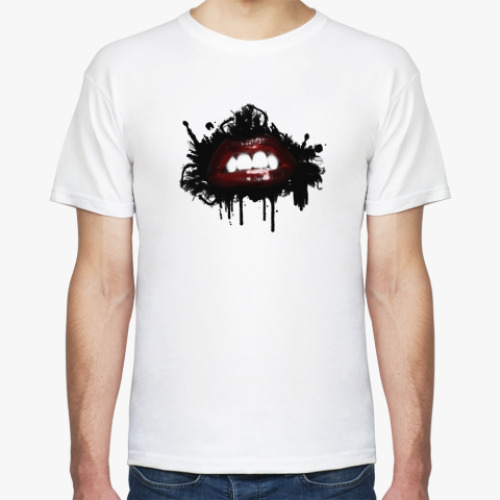 Футболка с принтом vampire