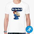 Мужская спортивная футболка