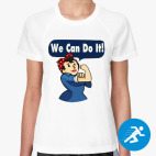 Женская спортивная футболка