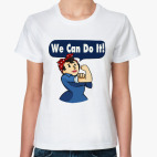 Классическая женская футболка Фэллаут