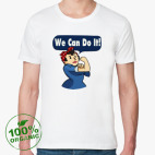 Мужская футболка органик