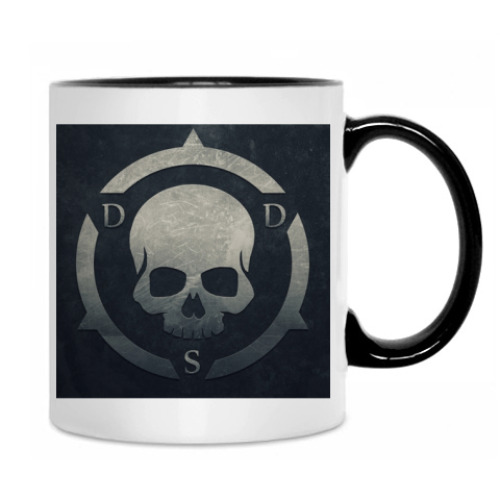 Кружка с принтом Череп