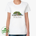 Женская футболка органик