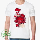 Мужская футболка органик