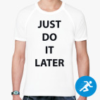 Мужская спортивная футболка