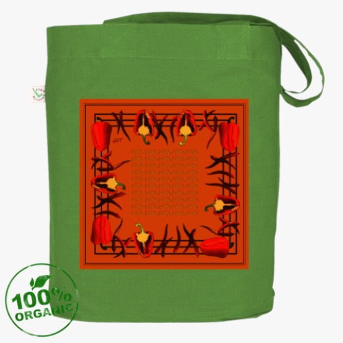 Сумка шоппер жареные перцы