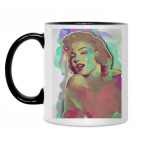 Кружка двухцветная