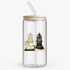 Банка с бамбуковой крышкой