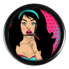 Девушка с ободком