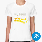 Женская спортивная футболка