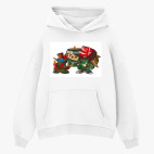 Толстовка худи оверсайз