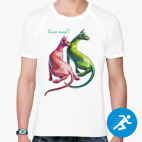 Мужская спортивная футболка