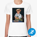 Женская спортивная футболка