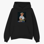 Толстовка худи оверсайз