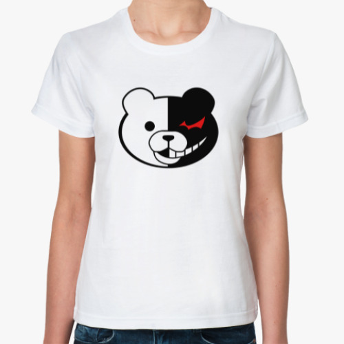 Классическая футболка с принтом Dangan Ronpa Мономишка