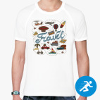 Мужская спортивная футболка