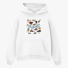 Толстовка худи оверсайз