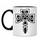 Кружка двухцветная