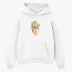 Толстовка худи оверсайз