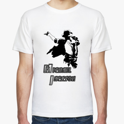 Футболка с принтом 'М.Джексон'