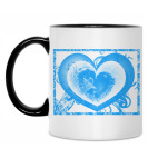 Кружка двухцветная