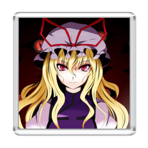 Магнит с принтом Юкари