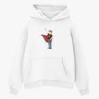 Толстовка худи оверсайз