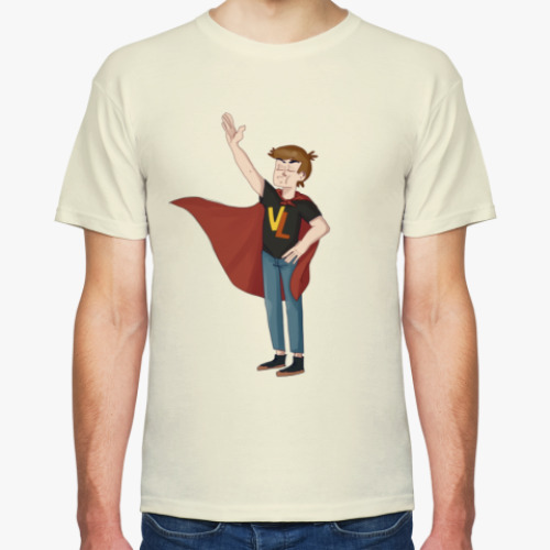 Футболка с принтом Vladlenin