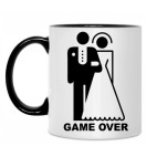 Кружка двухцветная