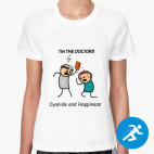 Женская спортивная футболка