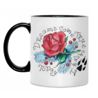 Кружка двухцветная