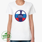 Женская футболка органик