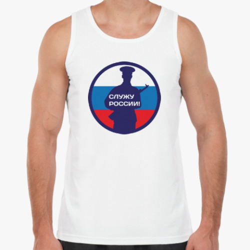 Майка с принтом 23 февраля - Россия