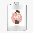 Фляжка стальная