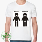 Мужская футболка органик