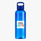 Прозрачная спортивная бутылка