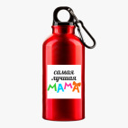 Металлическая бутылка 400 мл UV-DTF