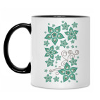 Кружка двухцветная