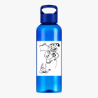 Прозрачная спортивная бутылка