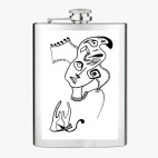 Фляжка стальная