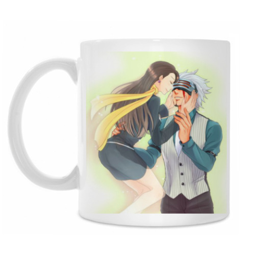 Кружка с принтом Godot and Mia Fey