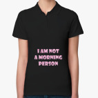 Женская рубашка поло