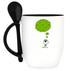 Кружка с ложкой