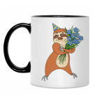 Кружка двухцветная