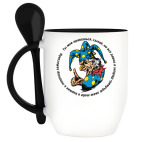 Кружка с ложкой