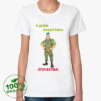 Женская футболка органик