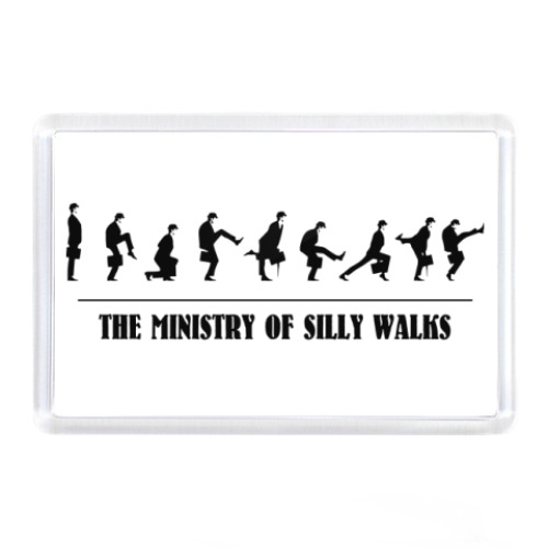 Магнит с принтом  Silly Walkes (OTH61)