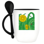 Кружка с ложкой