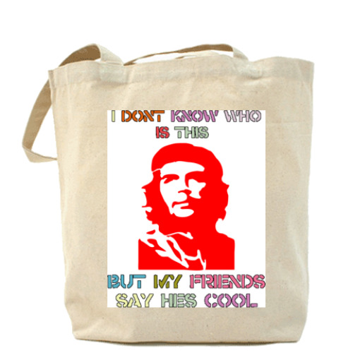 Сумка шоппер с принтом Che Guevara